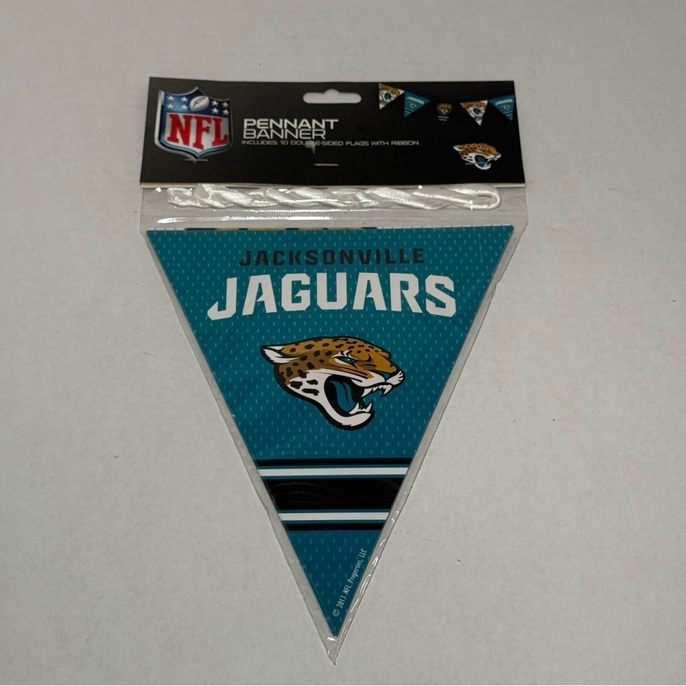 Jacksonville Jaguars Pennant Banner